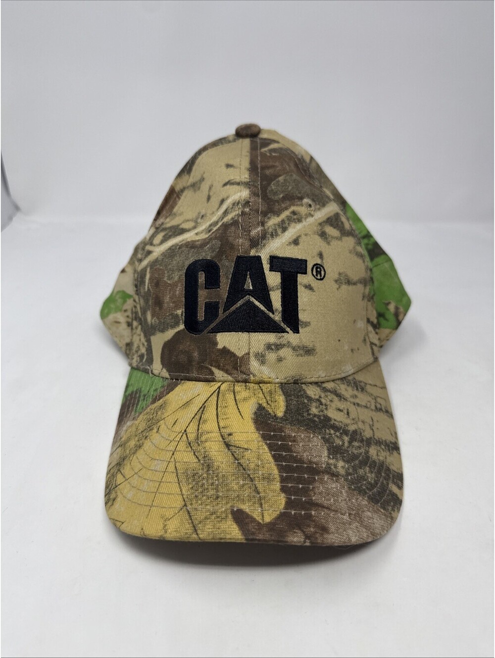 Caterpillar CAT Equiptment Hat Cap Adjustable Camouflage
